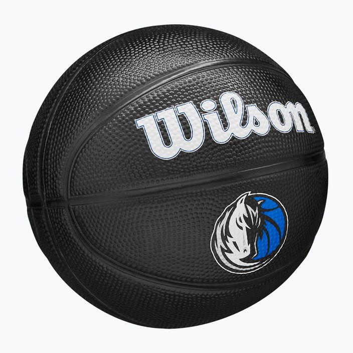 Wilson NBA Team Tribute Mini Dallas Mavericks basketball WZ4017609XB3 size 3 2