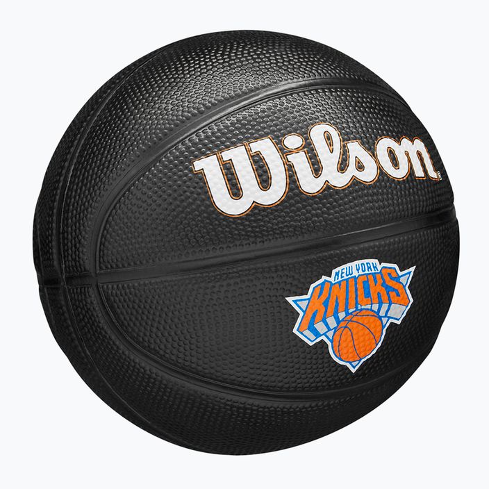 Wilson NBA Team Tribute Mini New York Knicks basketball WZ4017610XB3 size 3 2