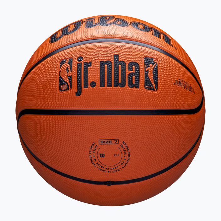 Wilson NBA basketball JR Drv Fam Logo brown size 7 5