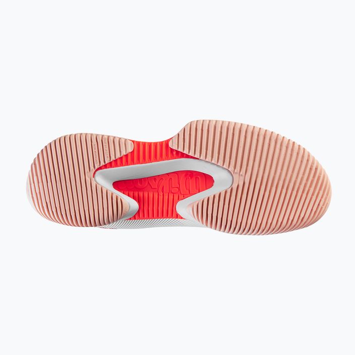 Women's tennis shoes Wilson Kaos Swift 1.5 red and white WRS331040 15
