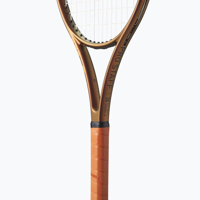 Children's tennis racket Wilson Pro Staff 26 V14 gold WR126310 9