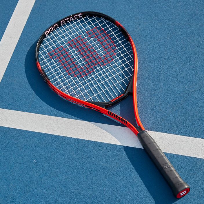 Wilson Pro Staff Precision 23 red/black children's tennis racket WR118010H 10