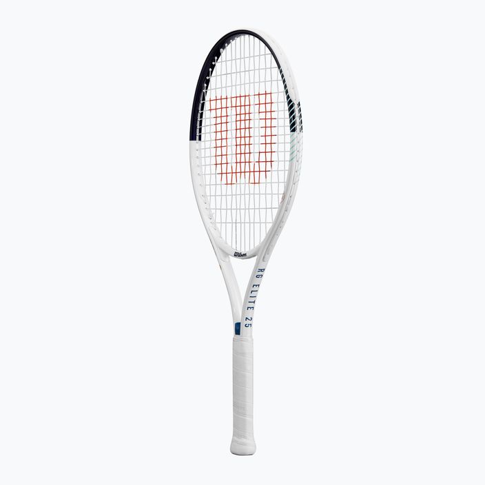 Wilson Roland Garros Elite 25 white/navy children's tennis racket 3