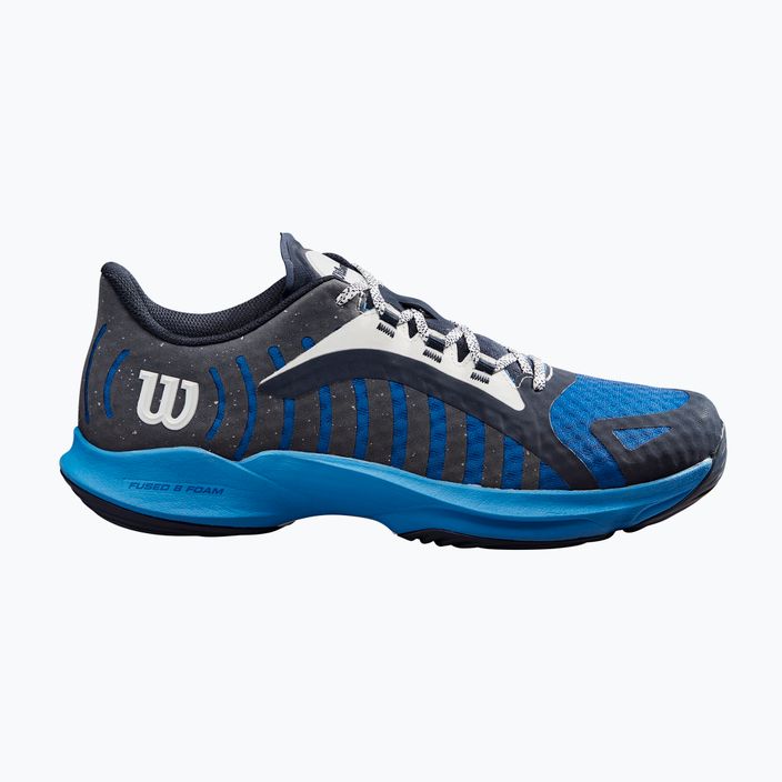 Men's padel shoes Wilson Hurakn Pro navy blaze/deja vu blue/french blue 9