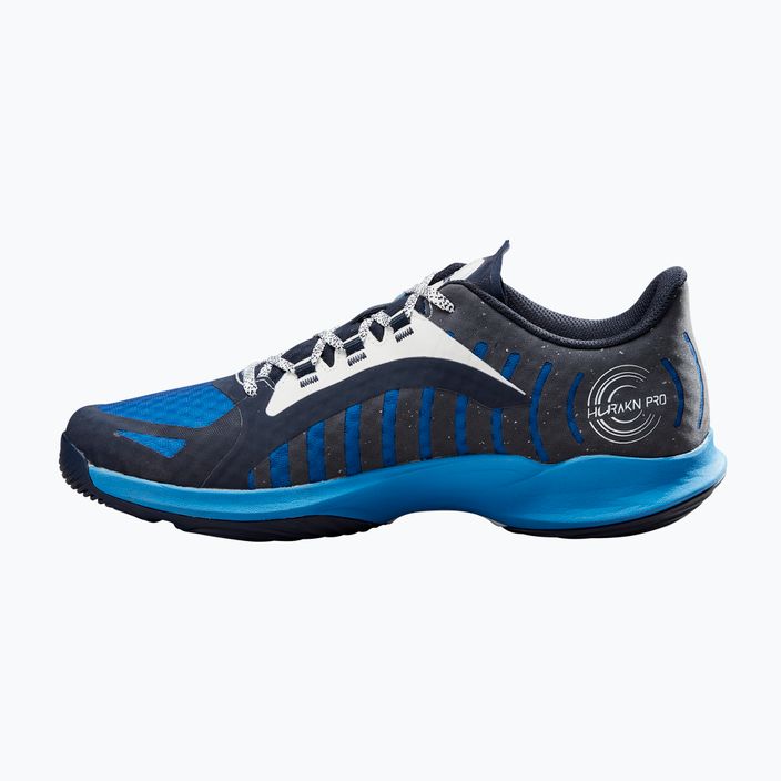 Men's padel shoes Wilson Hurakn Pro navy blaze/deja vu blue/french blue 10