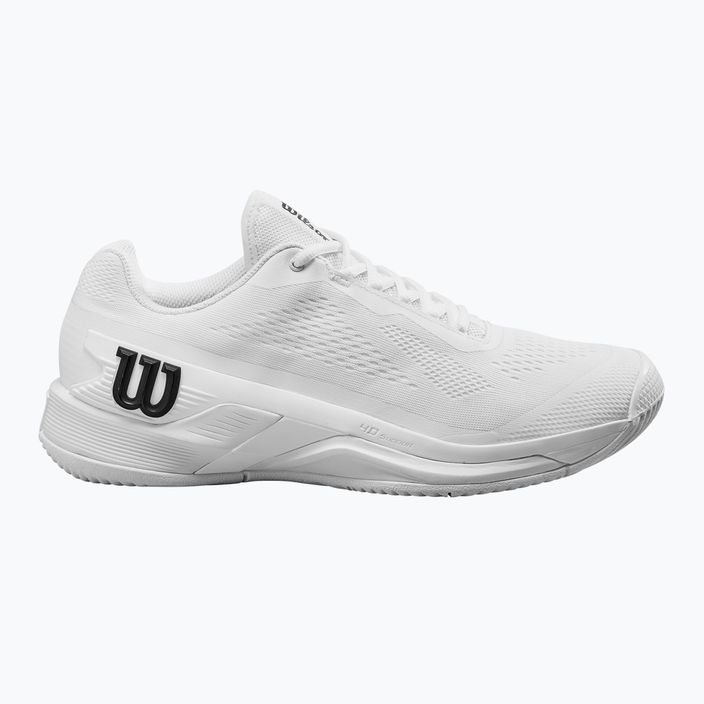 Men's tennis shoes Wilson Rush Pro 4.0 white/white/black 9