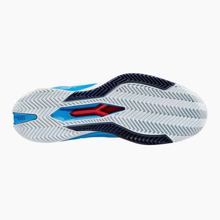 Wilson Rush Pro 4.0 Clay men's tennis shoes french blue/white/navy blazer 13