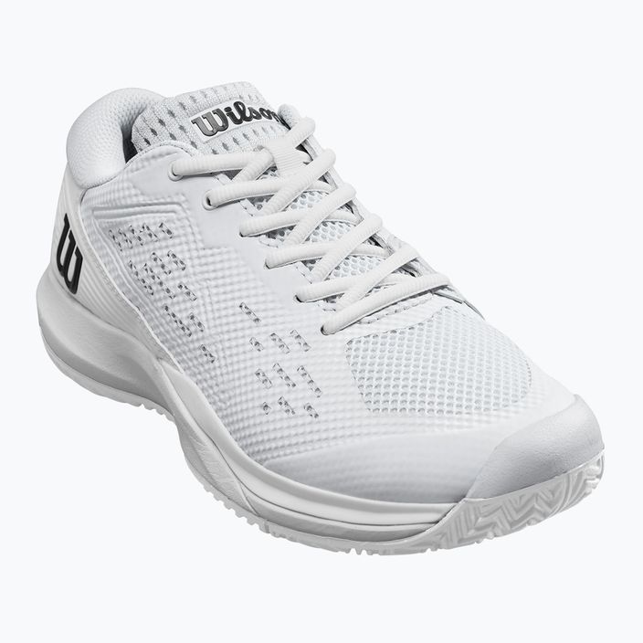 Women's tennis shoes Wilson Rush Pro Ace white/white/black 8