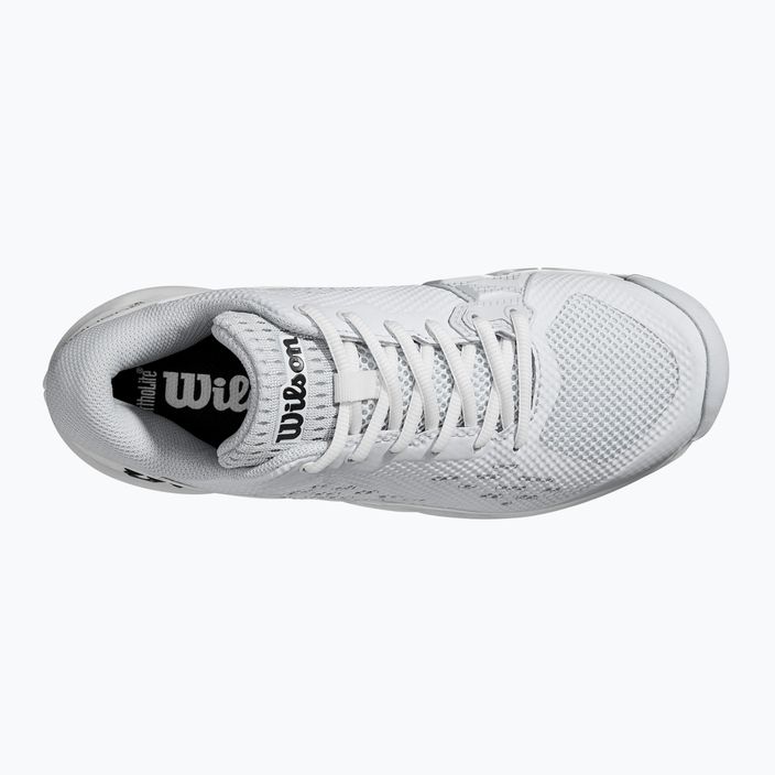 Women's tennis shoes Wilson Rush Pro Ace white/white/black 12
