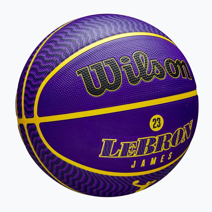 Wilson NBA Player Icon Outdoor basketball Lebron blue size 7 2