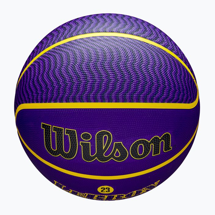 Wilson NBA Player Icon Outdoor basketball Lebron blue size 7 4