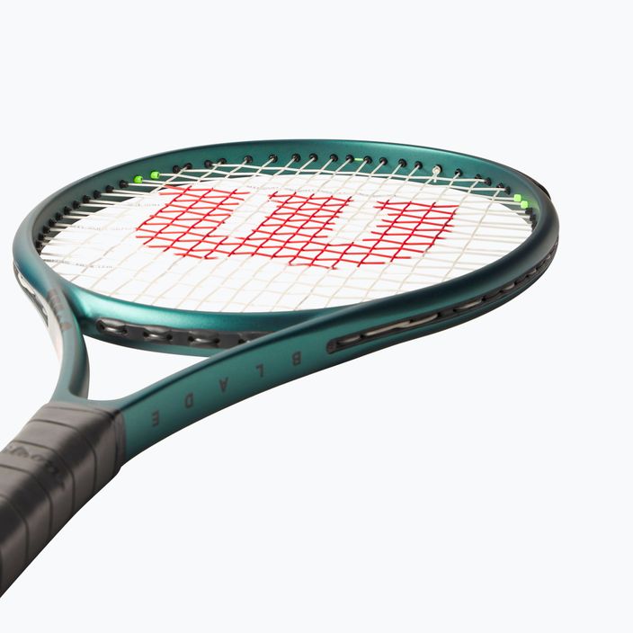 Wilson Blade 26 V9 green children's tennis racket 5