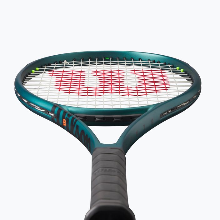 Wilson Blade 101L V9 green tennis racket 8