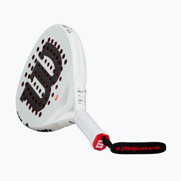 Paddle racket Wilson Bela LT V2.5 white 4