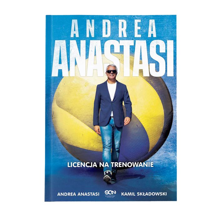 SQN Publishing's book "Andrea Anastasi. License to coach" Andrea Anastasi, Kamil Składowski 1293273 2