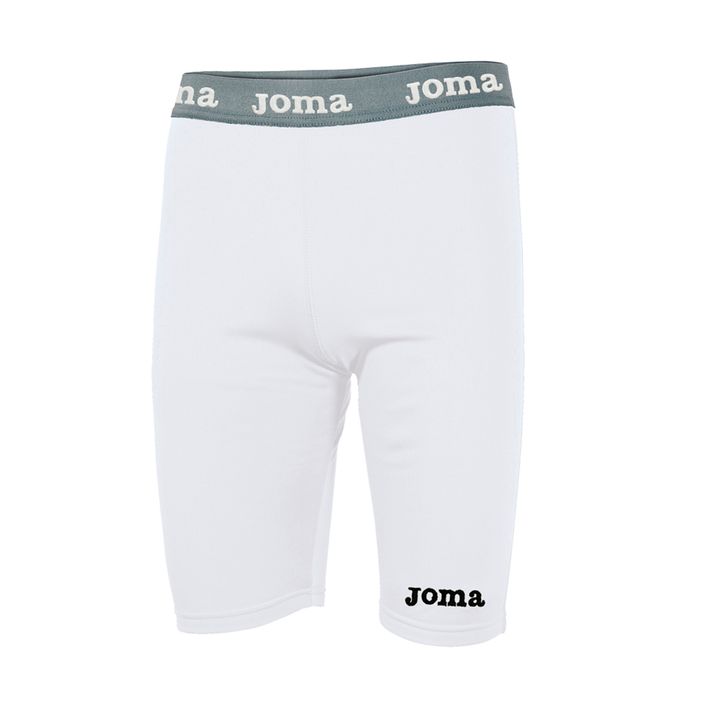 Men's thermal shorts Joma Warm Fleece blanco 2