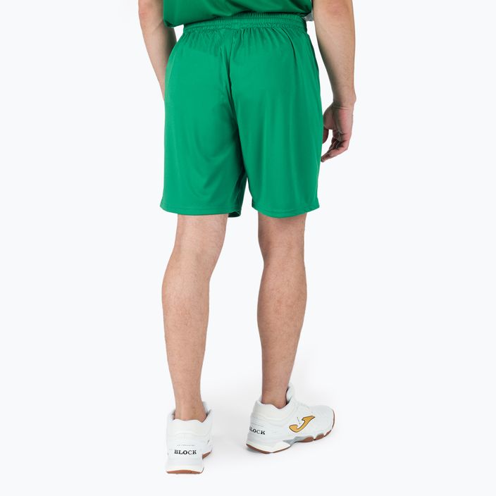 Men's Joma Nobel football shorts green 100053 2