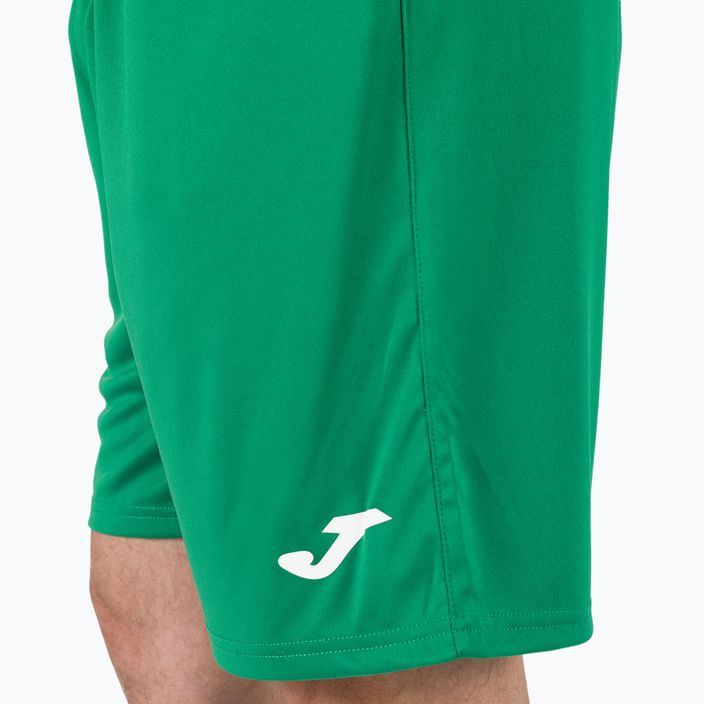 Men's Joma Nobel football shorts green 100053 3