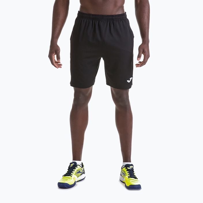 Men's tennis shorts Joma Bermuda Master black 100186.100 2