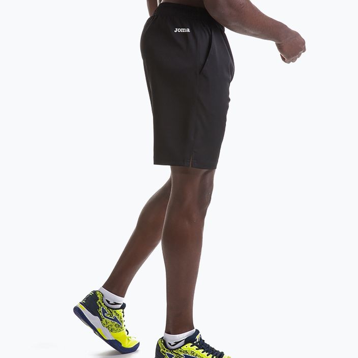 Men's tennis shorts Joma Bermuda Master black 100186.100 3