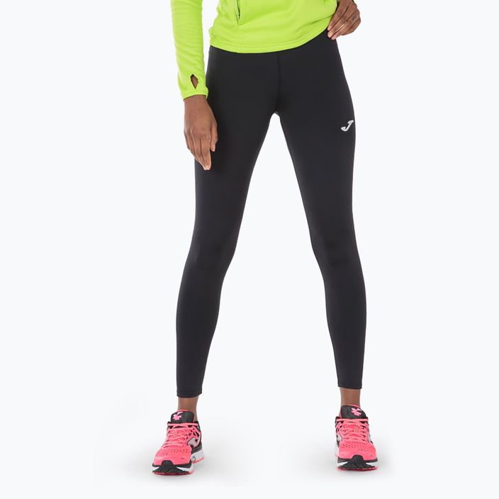 Women's running leggings Joma Olimpia black 2