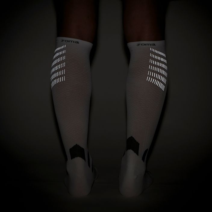 Joma Long Compression Socks white 8