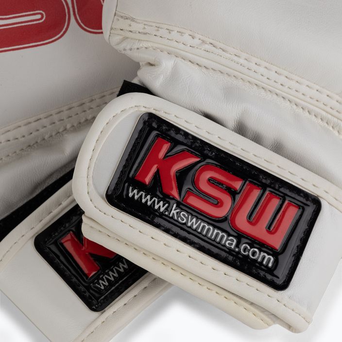KSW grappling gloves red 5