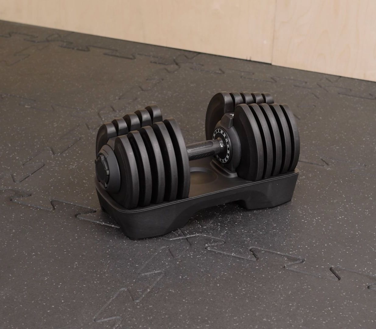 TREXO adjustable dumbbell TXO-B4W001 40 kg black 12