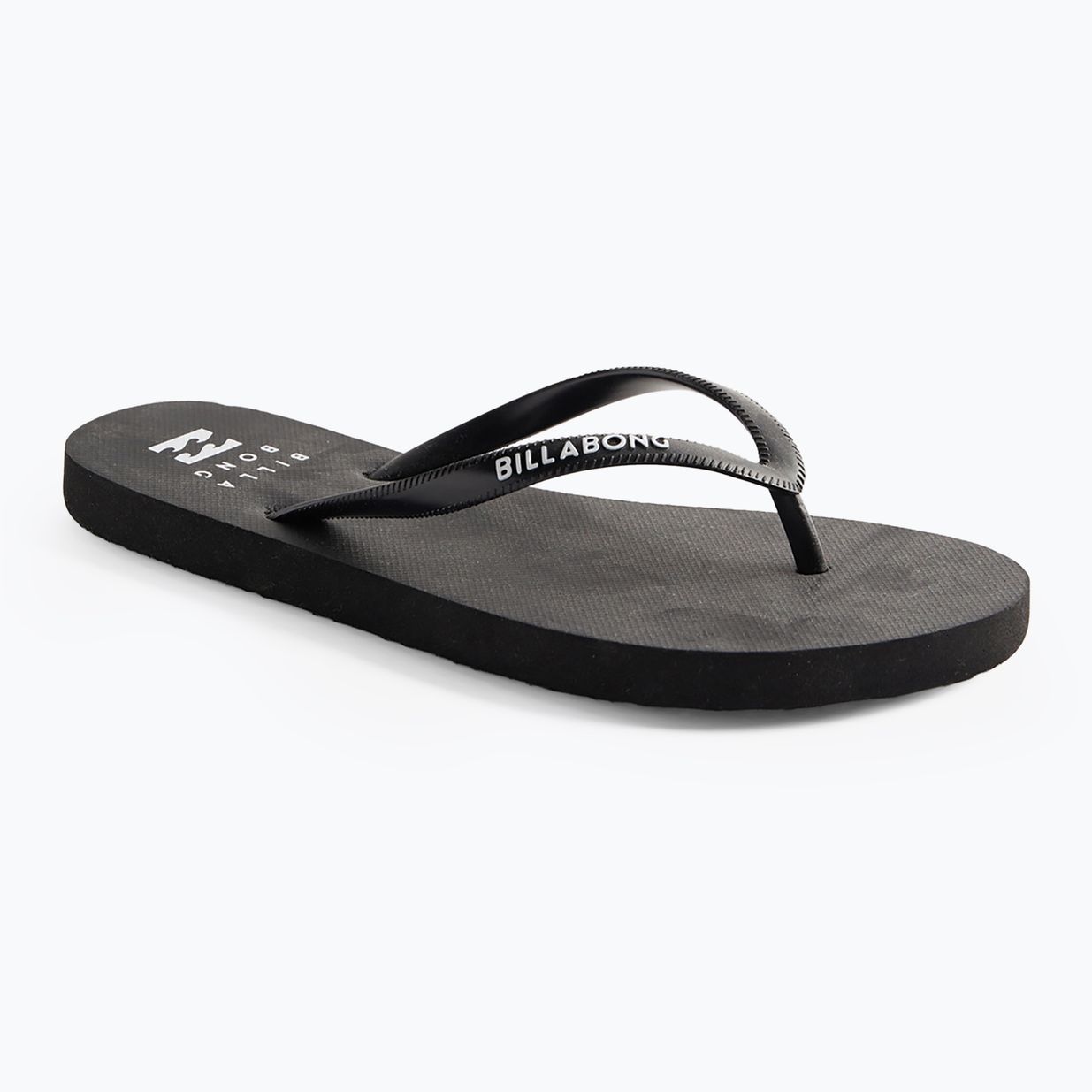 Women's Billabong Dama flip flops black white 2 8