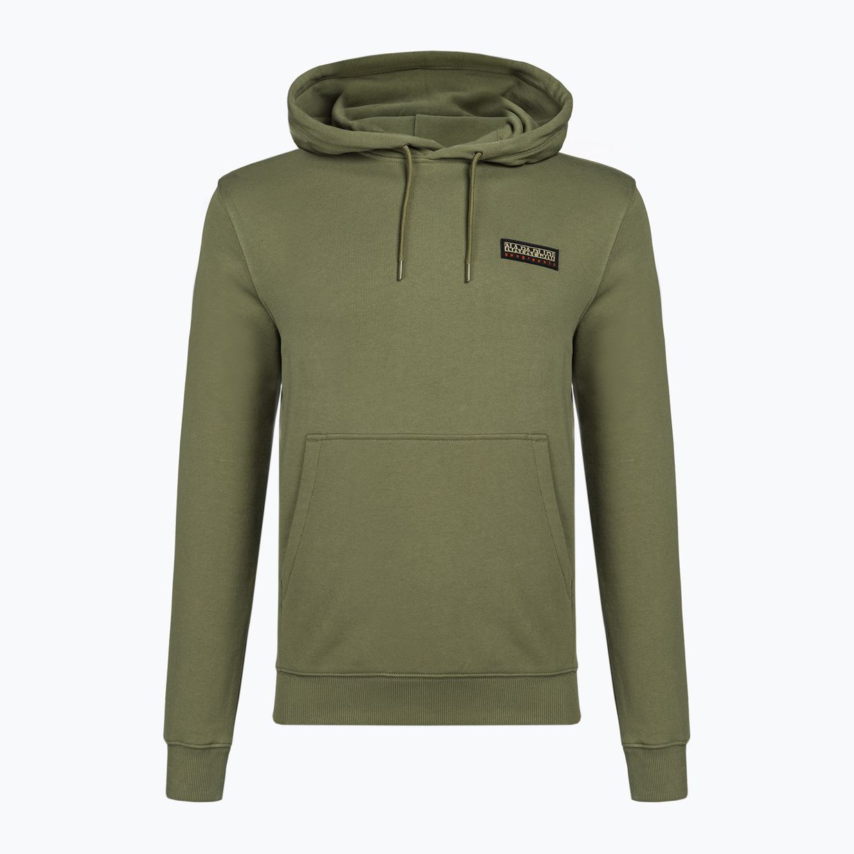 Men's Napapijri B-Iaato H green lichen sweatshirt 5