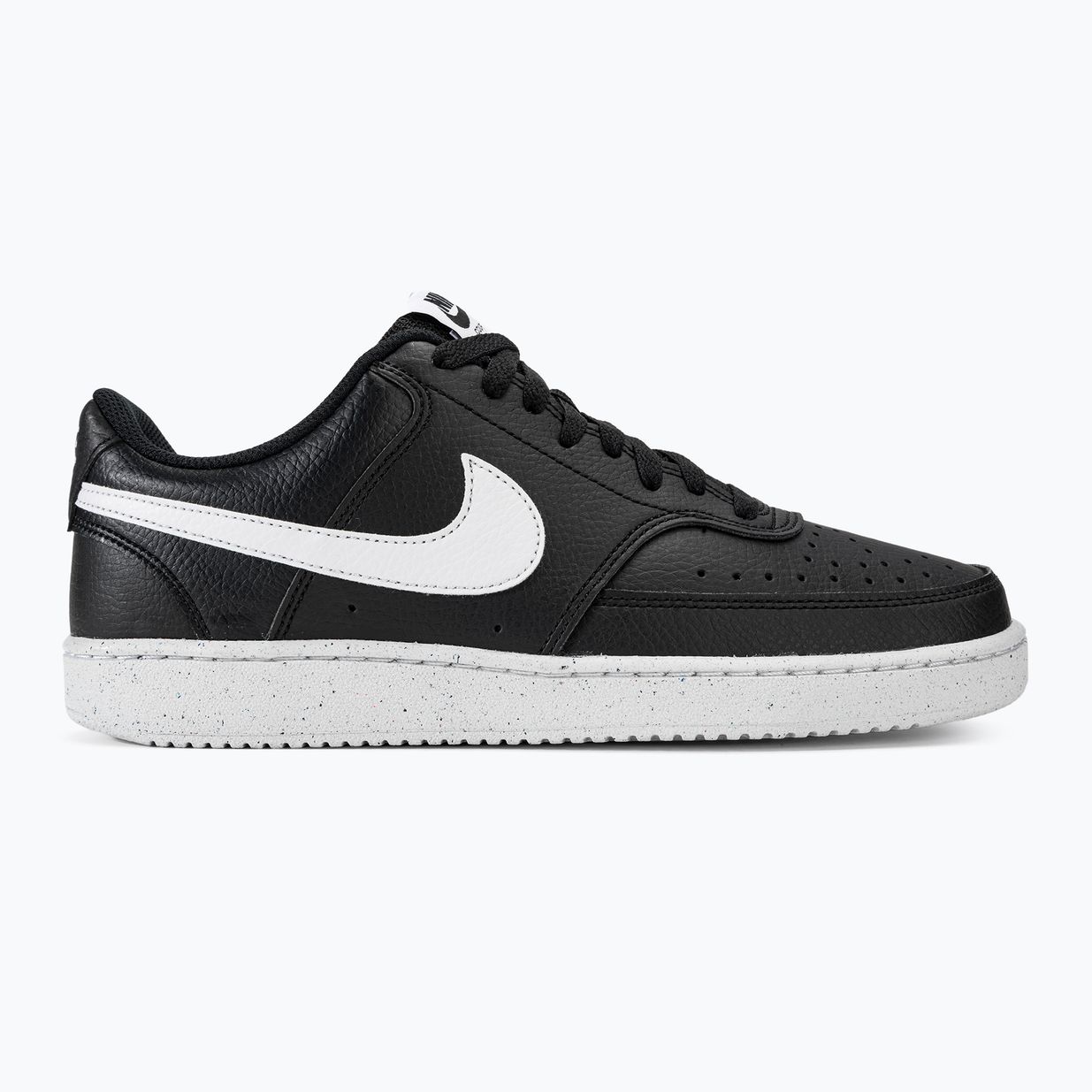 Men's Nike Court Vision Low Next Nature black/white/black shoes 2