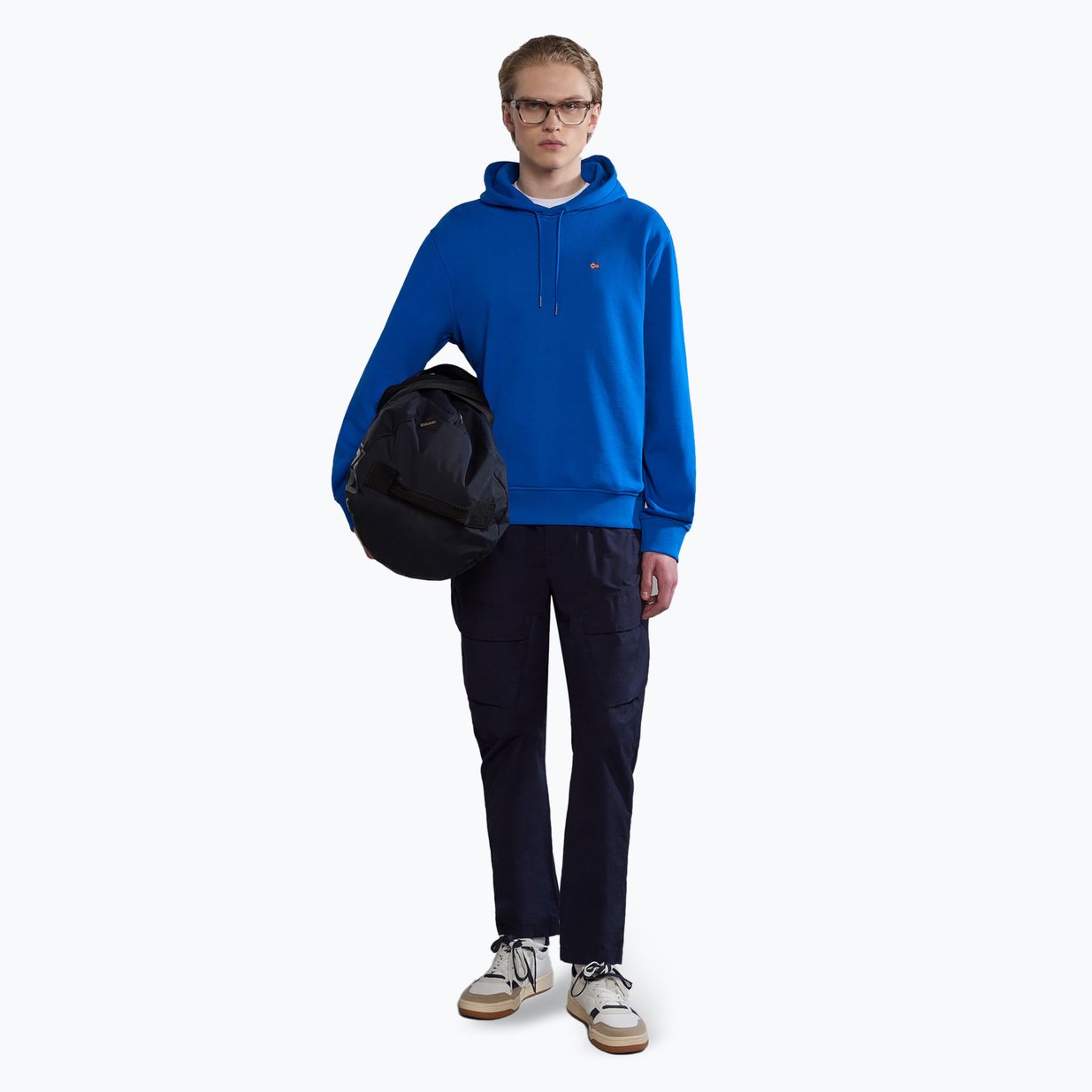 Men's Napapijri Balis H Sum blue lapis sweatshirt 3