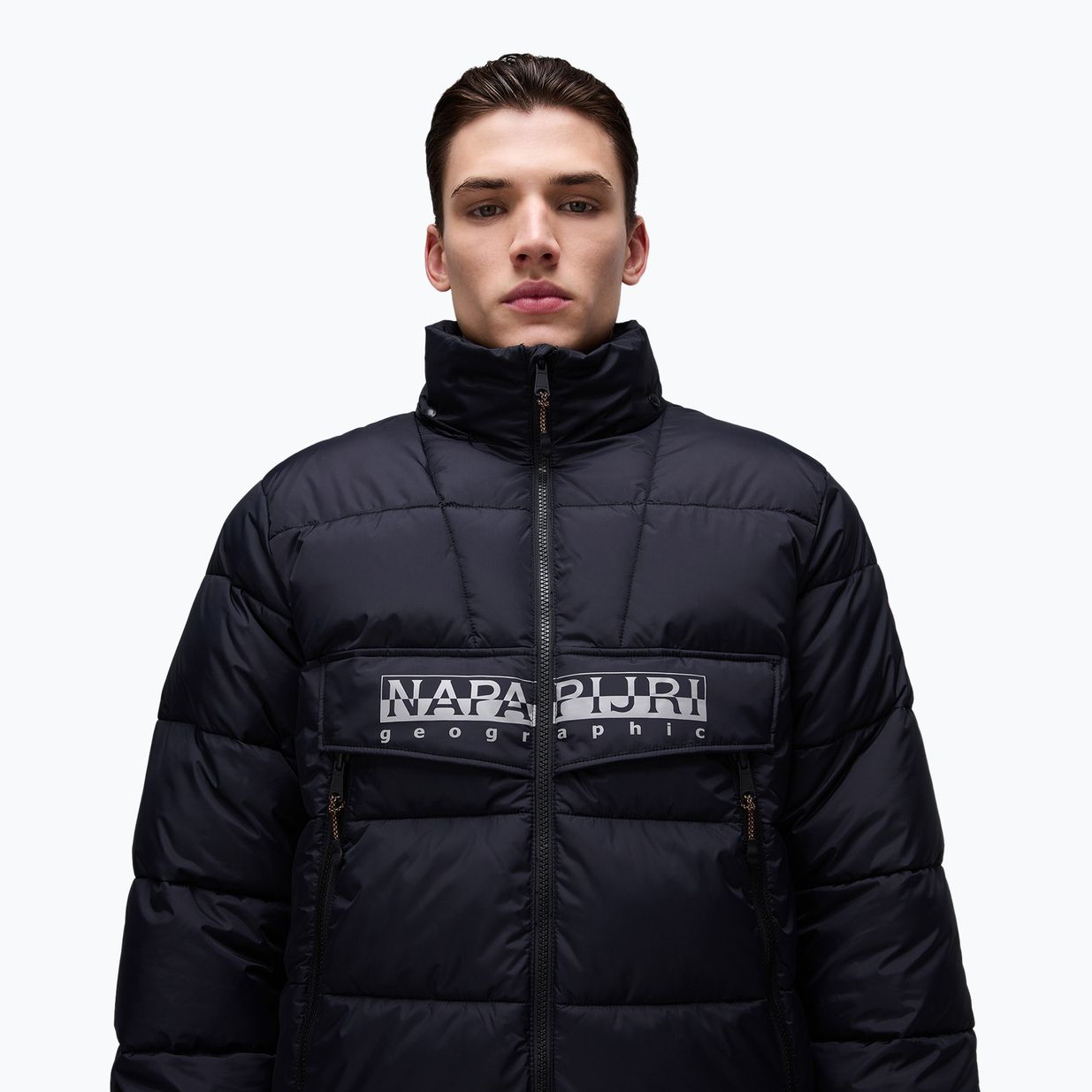 Men's Napapijri Rf Puffer Open jacket black 041 9