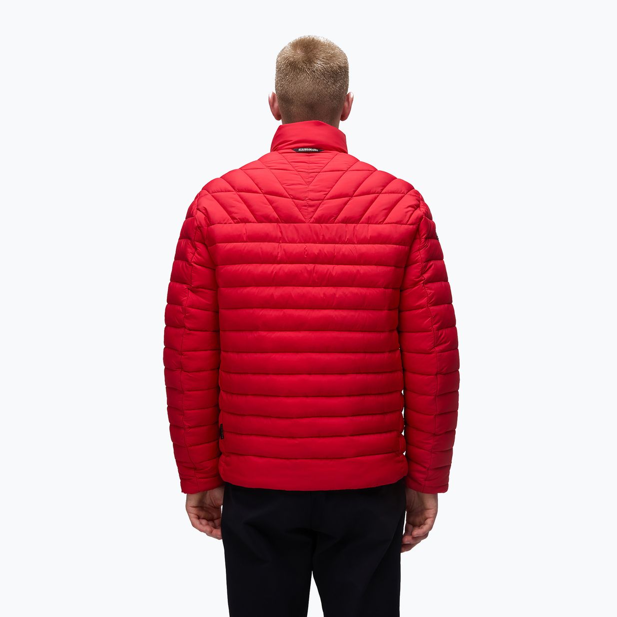 Men's Napapijri A-Lapaz S red goji jacket 2