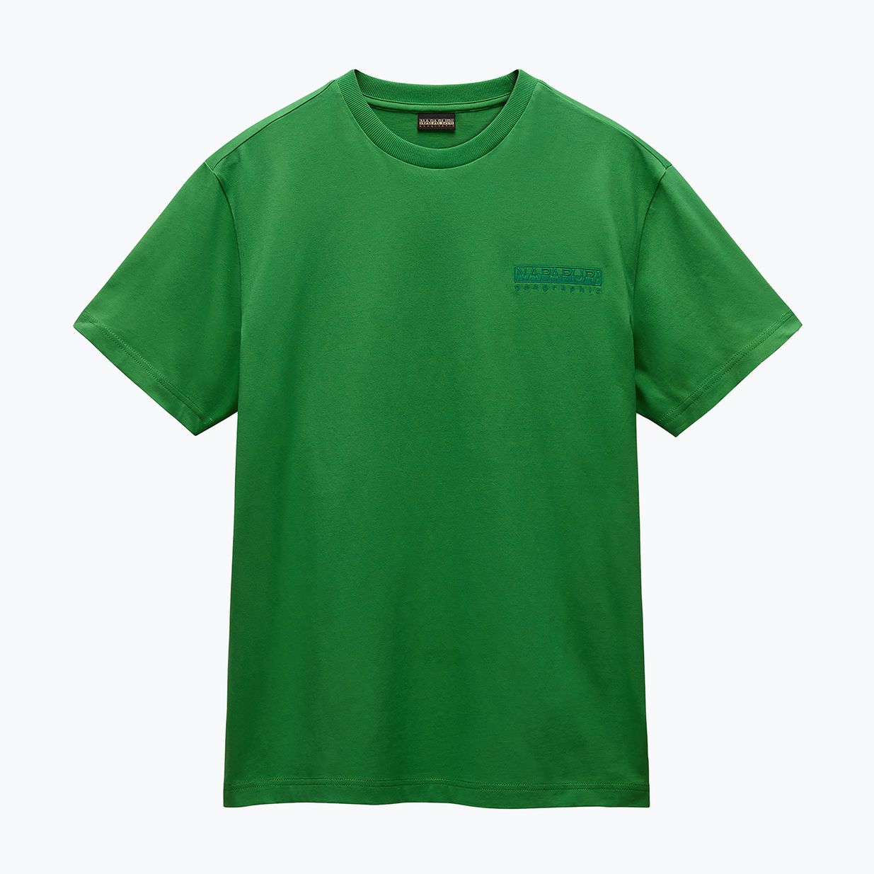 Men's Napapijri S-Kander green kelly t-shirt 5