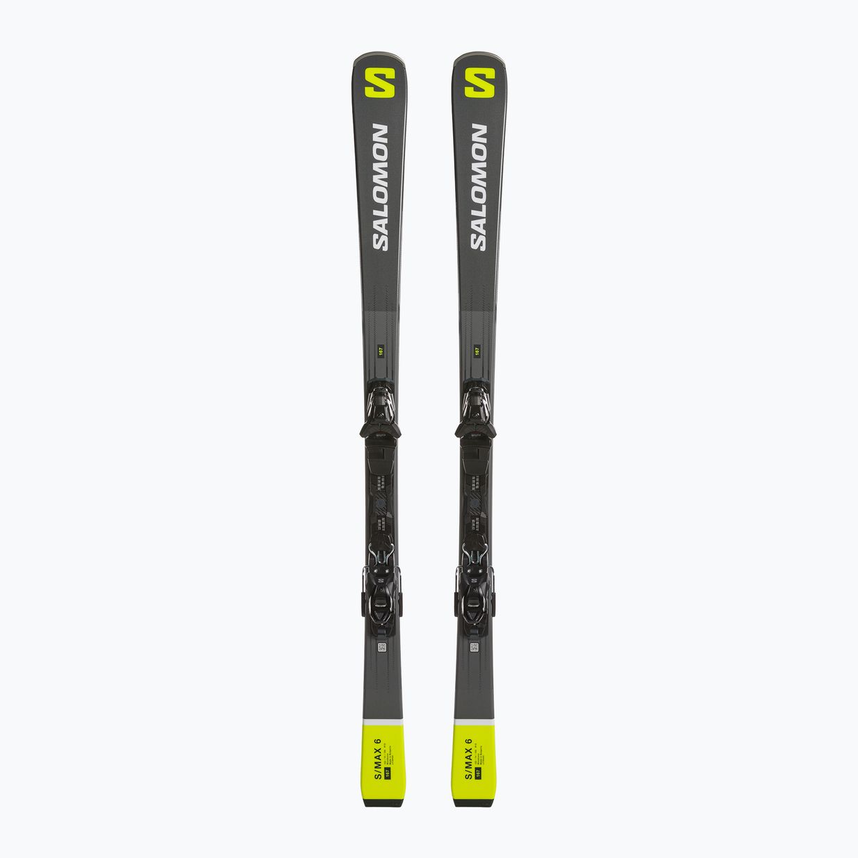 Salomon S/Max 6 + M10 GW L80 castelrock/safety yellow/white downhill skis