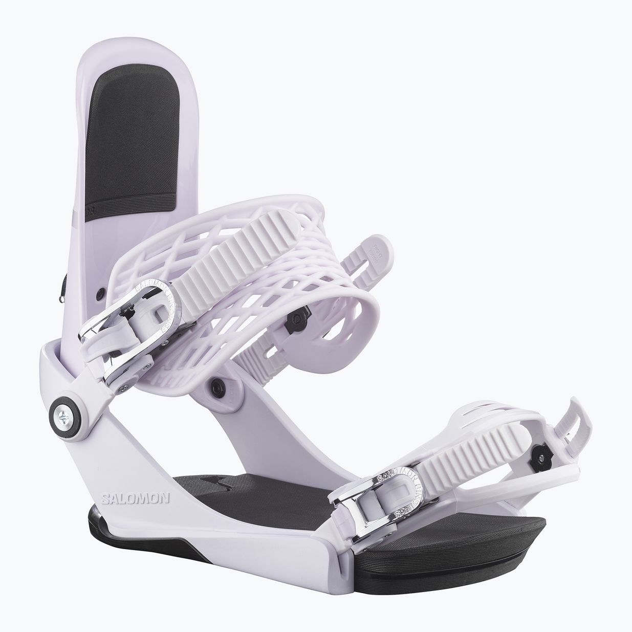 Snowboard bindings Salomon EDB violet