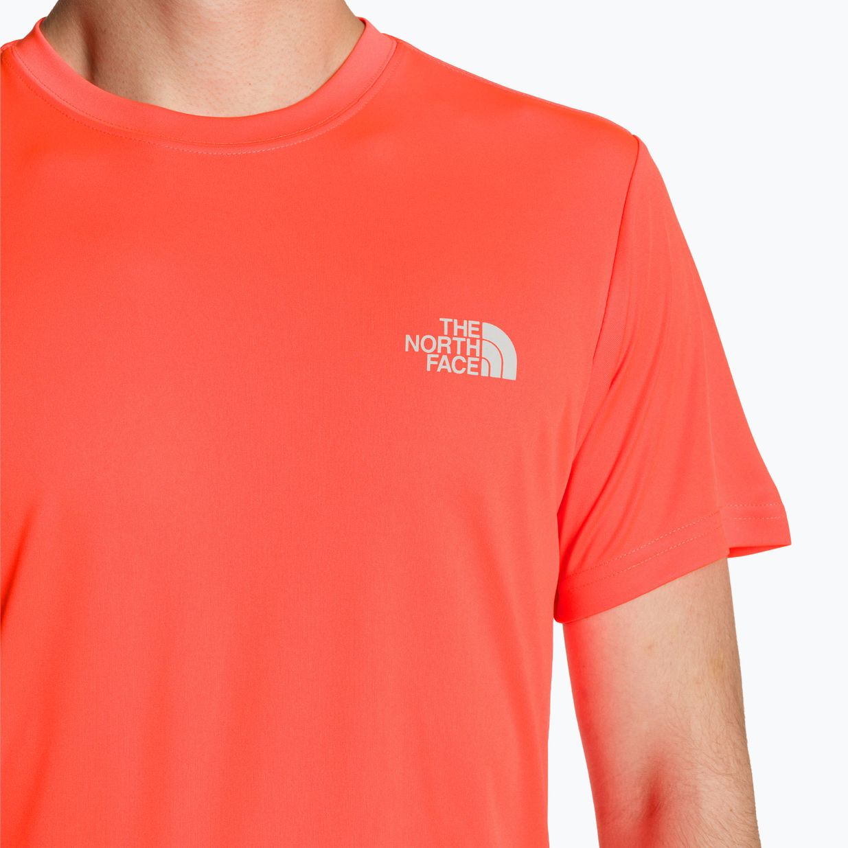 Men's training t-shirt The North Face Reaxion Red Box vivid flame 3