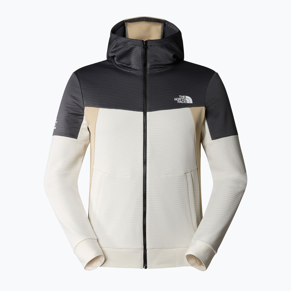 Men's sweatshirt The North Face Ma Full Zip white dune/anthracite grey