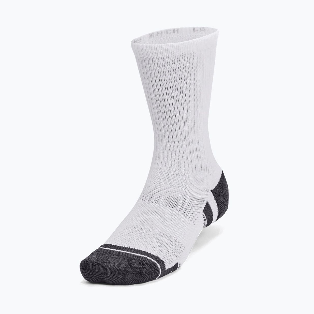 Under Armour Performance Tech 3pk Crew socks white/white/jet gray 7