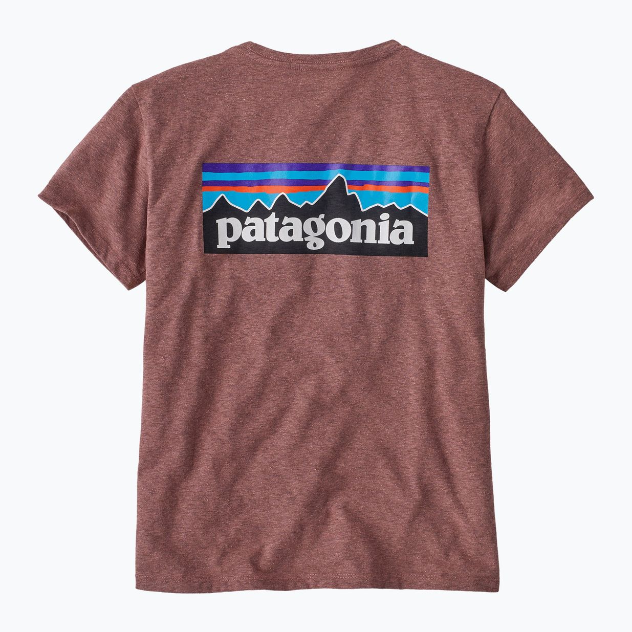 Women's Patagonia P-6 Logo Responsibili-Tee dulse mauve T-shirt 2