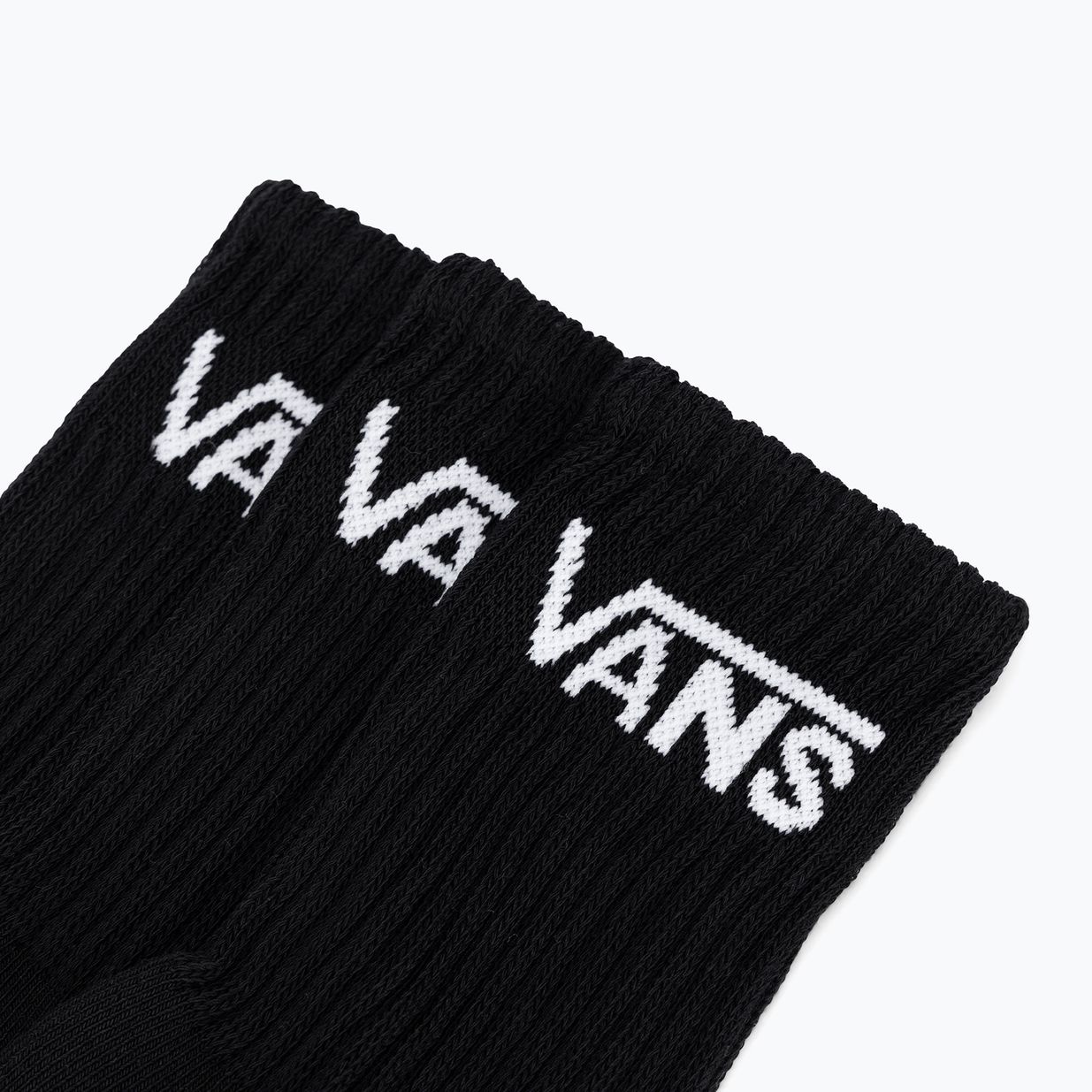 Women's Vans Classic Heathered Canoodle socks 3 pairs black 4