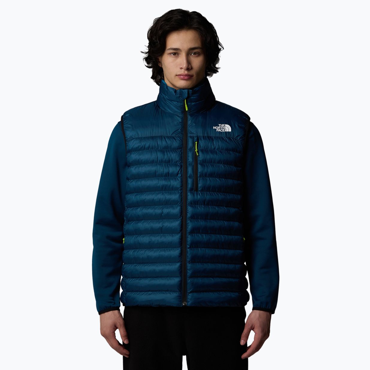 Men's Terra Peak midnight petrol sleeveless jacket from The North Face