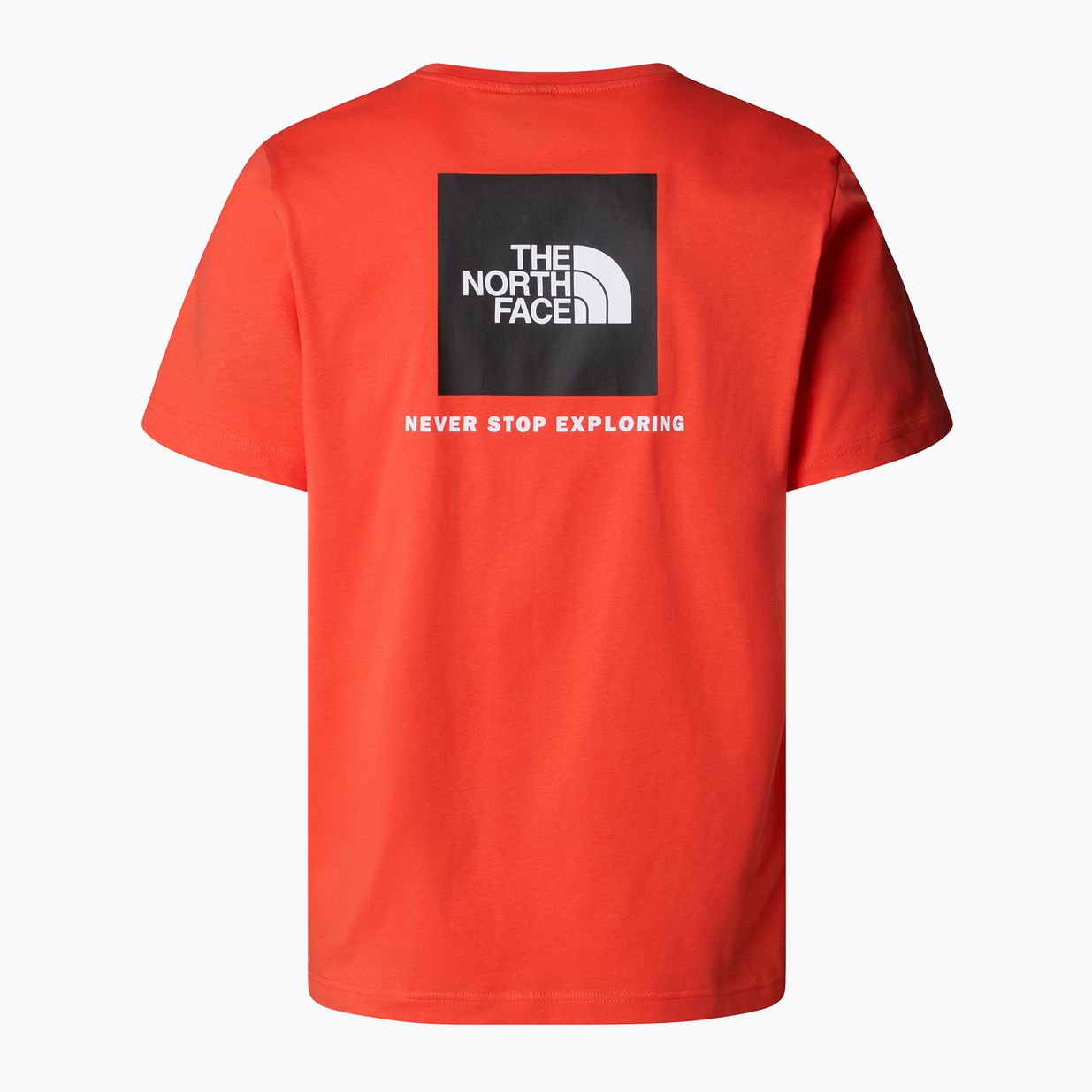 Men's The North Face Box Nse t-shirt crimson orange/black 5