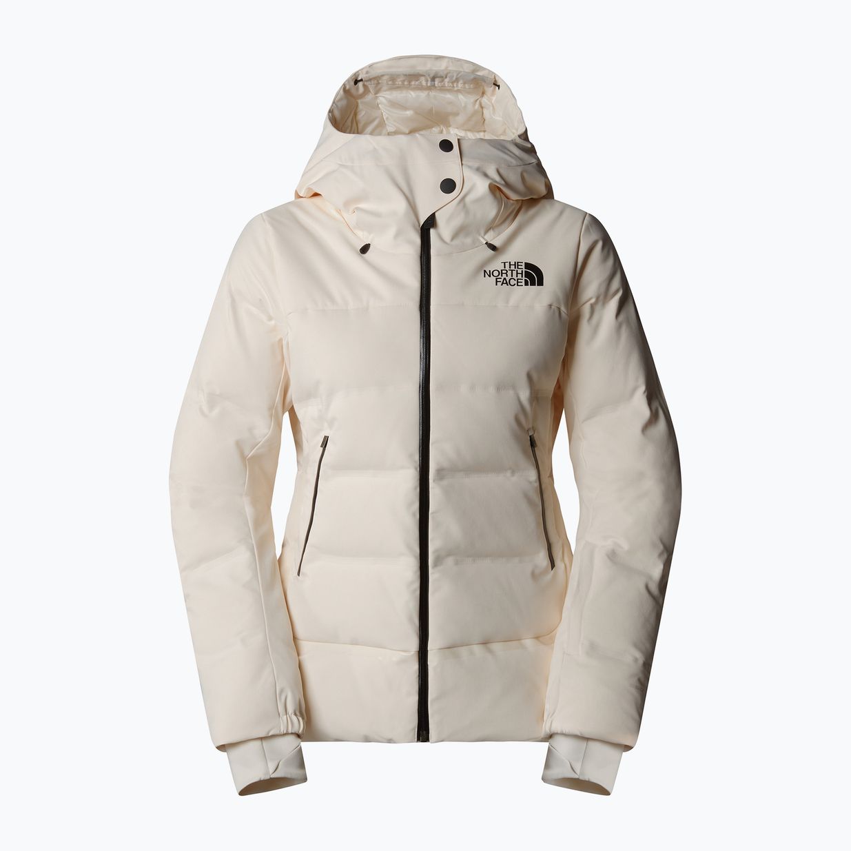 Women's ski jacket The North Face Cirque Down white dune 5