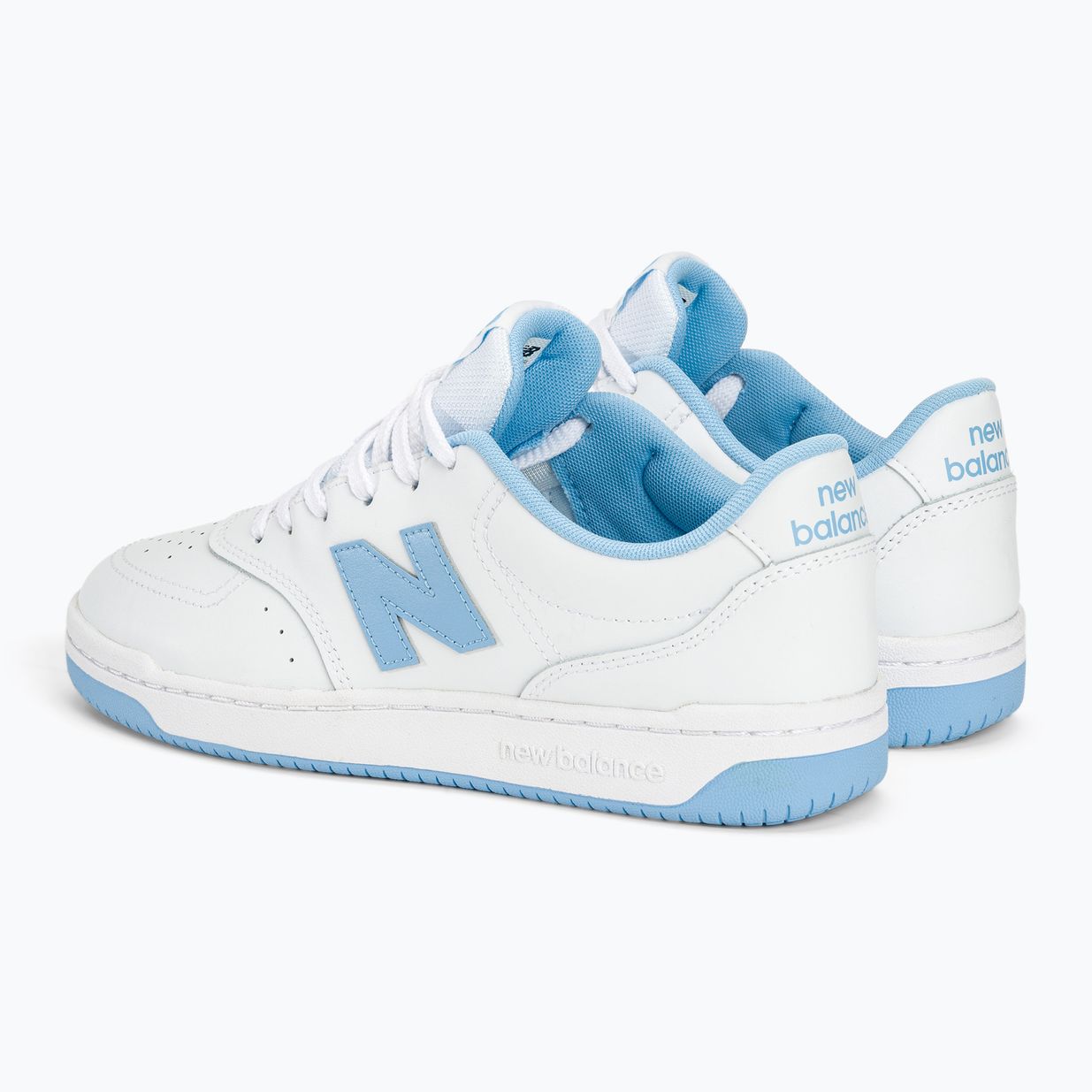 New Balance BB80 white/blue shoes 3