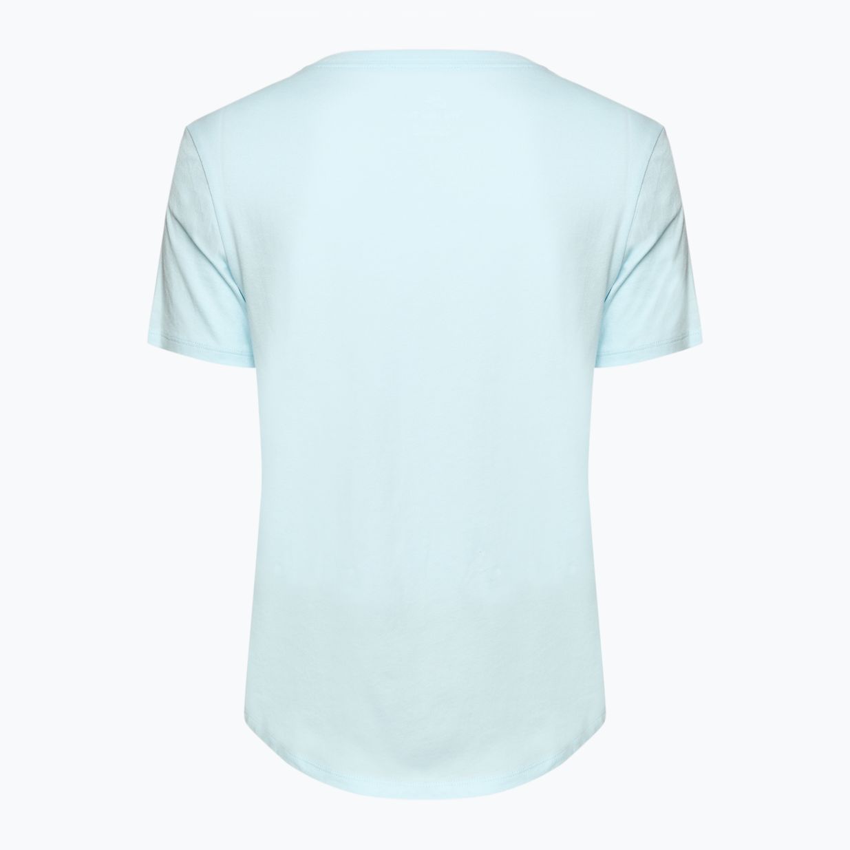 Nike Sportswear Club Essentials women's t-shirt glacier blue/white 2