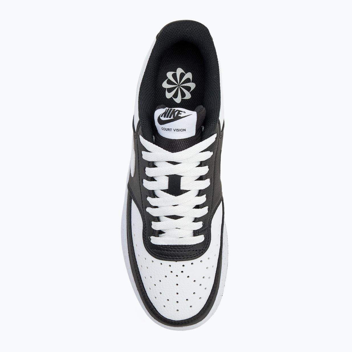 Nike Court Vision Low Next Nature black/white women's shoes 5