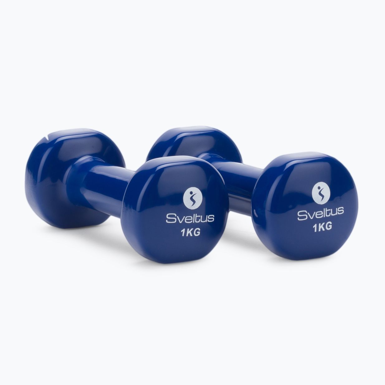 Set of dumbbells 1 kg 2 pcs. Sveltus Epoxy blue 1181