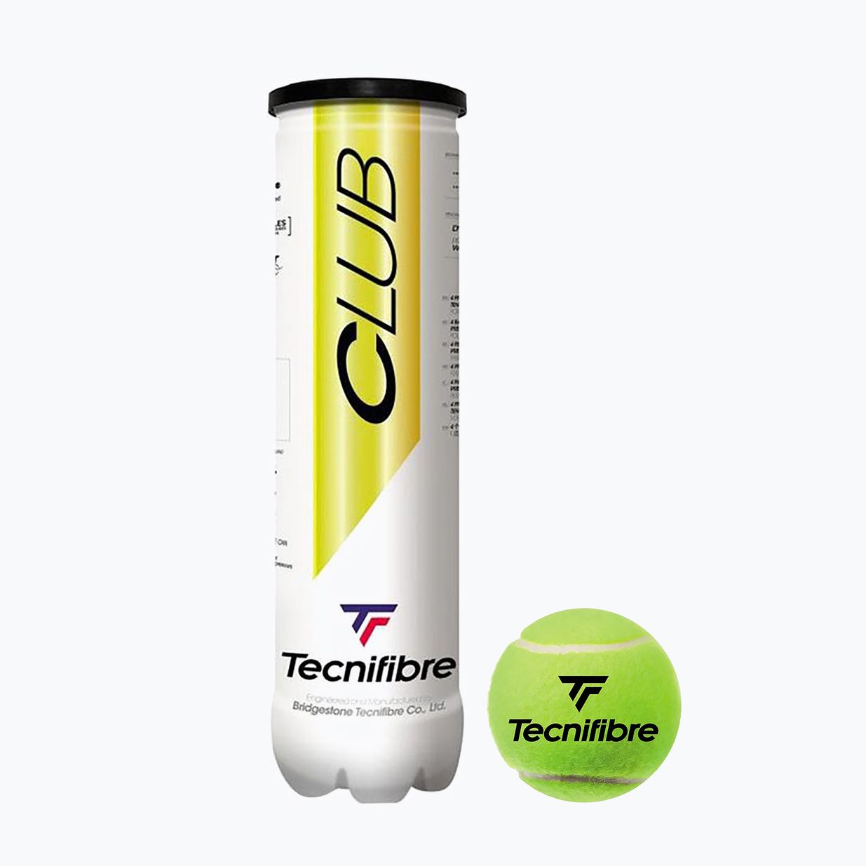 Tecnifibre Club Pet tennis balls 4 pcs yellow 60CLUB364N